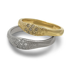 Sandy Ring by Keiko Mita (Gold & Stone Ring)