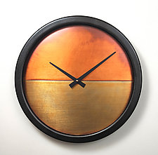 Nate Wall Clock by Leonie Lacouette (Metal Clock)