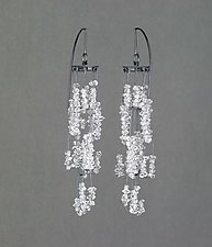 Curtain Earrings by Heather Guidero (Silver & Stone Earrings)