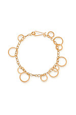 Circle Bunches Bracelet by Heather Guidero (Silver Bracelet)