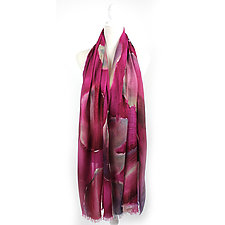 Lotus Wool scarf by Yuh Okano (Wool Scarf)