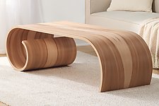 Toboggan Table by Kino Guerin (Wood Coffee Table)