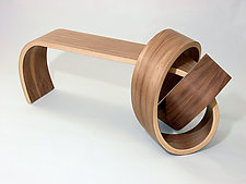 Why Knot Bench by Kino Guerin (Wood Bench)