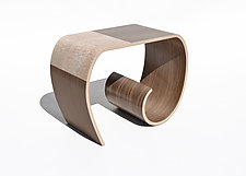 Apple Table by Kino Guerin (Wood Side & Pedestal Table)