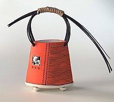 Poppy Basket by Susan Wills (Ceramic Basket)