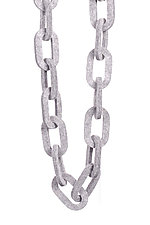 Chain Link Necklace by Danielle Gori-Montanelli (Felted Necklace)