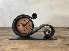 Wave Clock by Steven Bronstein (Metal Clock)