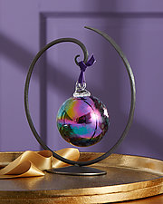 Circle Ornament Stand by Steven Bronstein (Metal Ornament Stand)