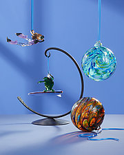 Orbit Ornament Stand by Steven Bronstein (Metal Ornament Stand)