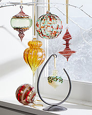 Teardrop Ornament Stand by Steven Bronstein (Metal Ornament Stand)