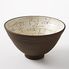 Bounty Bowl by Noelle VanHendrick and Eric Hendrick (Ceramic Bowl)