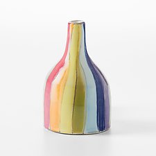 Bud Flower Vase by Noelle VanHendrick and Eric Hendrick (Ceramic Vase)