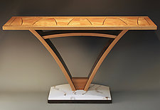Bridge Table by Derek Secor Davis (Wood Console Table)