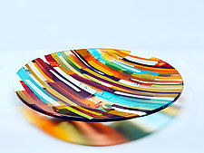 Glow Within by Sarinda Jones (Art Glass Platter)