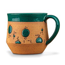 Cosmic Mugs by Hannie Goldgewicht (Ceramic Mug)