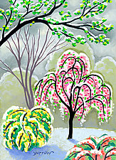 April Snow by Wynn Yarrow (Giclee Print)