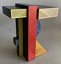 R Table by Kevin Irvin (Wood Side Table)