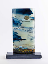 Romance by Alice Benvie Gebhart (Art Glass Sculpture)