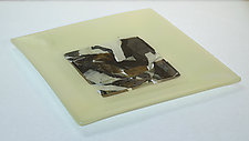 Confetti Dish VII by Alice Benvie Gebhart (Art Glass Platter)