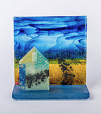 Journey to God by Alice Benvie Gebhart (Art Glass Sculpture)