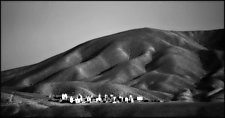Cemetery, Kyrgyzstan by Adam Jahiel (Black & White Photograph)