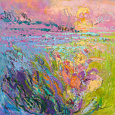 Among Green Pastures IV by Dorothy Fagan (Oil Painting)