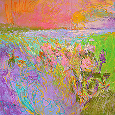 Among Green Pastures III by Dorothy Fagan (Oil Painting)