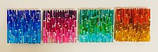 The Seasons I—Icicle Collection by Alicia Kelemen (Art Glass Wall Sculpture)