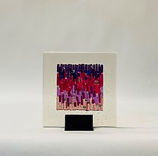 Violet Refuge I by Alicia Kelemen (Art Glass Sculpture)