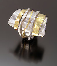 Rand Ring by Sana Doumet (Gold & Silver Ring)