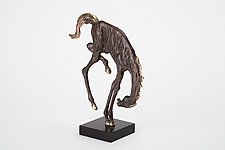 Bucking Bronco by Scott Nelles (Bronze Sculpture)