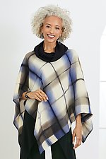 Moonglow Asymmetrical Cape by Laura Hunter (Woven Top)