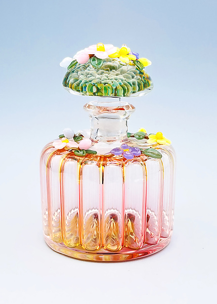 Four Flower Perfume Bottle