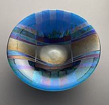 Tide Pool by Sabine Snykers (Art Glass Bowl)