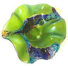 Splash Bowl by Karen Ehart (Art Glass Bowl)
