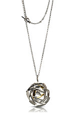 Going in Circles Necklace by Lori Gottlieb (Gold & Silver Necklace)