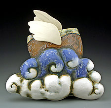 Dare to Dream by Cathy Broski (Ceramic Wall Sculpture)