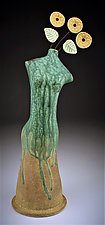 Inner Growth by Cathy Broski (Ceramic Sculpture)