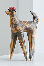 Royal by Cathy Broski (Ceramic Sculpture)