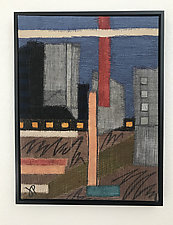 11th Floor by Julie Powell (Fiber Wall Hanging)