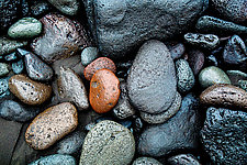 Stone Series 7, Hawaii by Jed Share (Color Photograph)