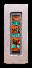 Openings Triptych by Kara Young (Mixed-Media Wall Sculpture)