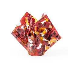 Lava by Varda Avnisan (Art Glass Sculpture)