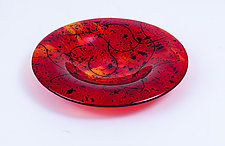 Amore Bowl by Varda Avnisan (Art Glass Bowl)