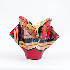 Desert Twilight by Varda Avnisan (Art Glass Sculpture)