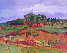 Impressionist Landscape IX by Leonard Moskowitz (Acrylic Painting)