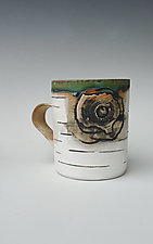 Jumbo Birch Motif Mug by Lenore Lampi (Ceramic Mug)