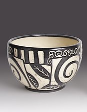 Patches Bowl by Jennifer Falter (Ceramic Bowl)