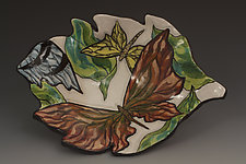 Butterfly Dessert Bowl by Farraday Newsome (Ceramic Bowl)