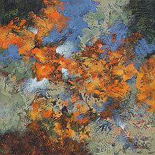 Autumn Whirl by Nancy Eckels (Acrylic Painting)